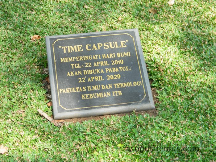 time capsule kapsul waktu ITB